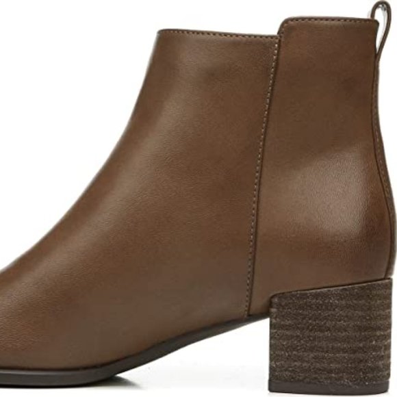 SOUL Naturalizer Women's Richy-Zip Ankle Boot, Banana Bread Brown - Picture 2 of 16